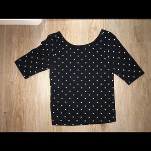 Polka dot shirt